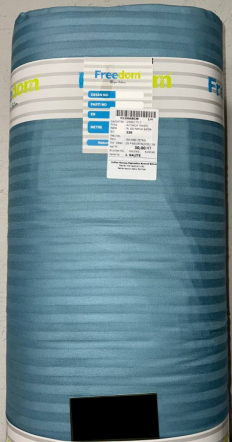 Тканина для постільної білизни Страйп-сатин SS-F-60/240 (30м)