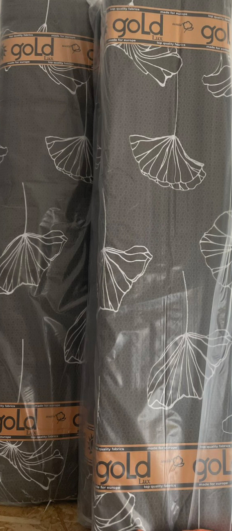 Ткань для постельного белья Бязь "Gold" Lux GL6014brown