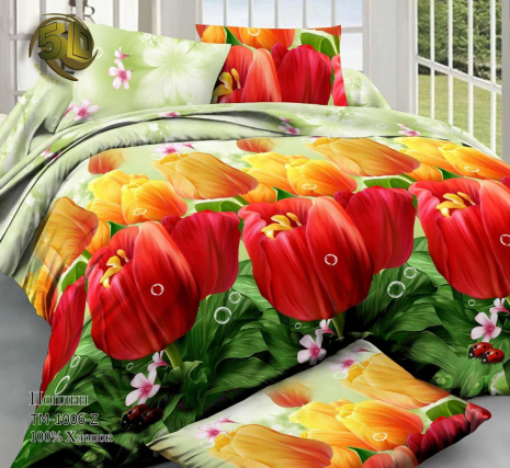 Тканина для постільної білизни Ранфорс R1006 (50м)