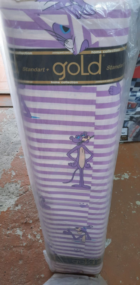 Тканина для постільної білизни Бязь "Gold" Lux дитяча GLB280violet