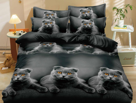 Полуторный набор постельного белья 150*220 из поликотона №203762 Черешенка™