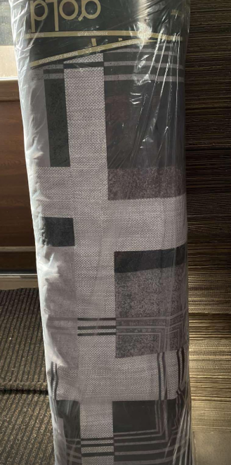 Тканина для постільної білизни Бязь "Gold" Lux GL3857grey
