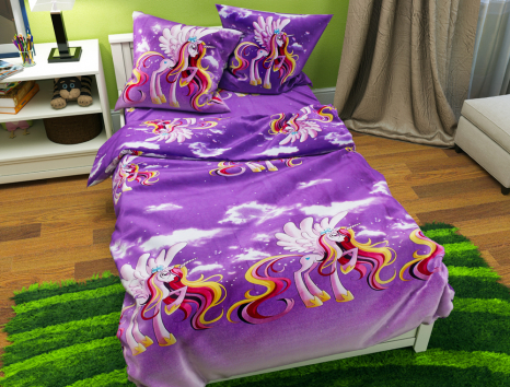 Дитячий комплект з Бязі "Gold" №164302 Черешенка™