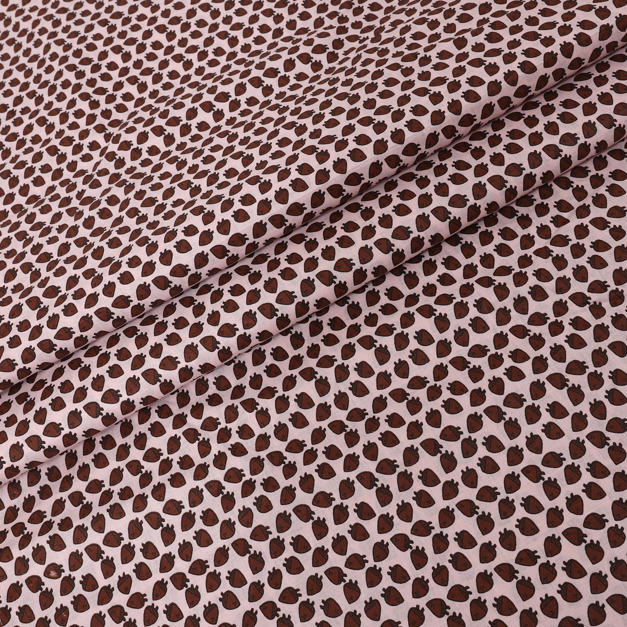 Ткань для постельного белья Бязь "Gold" Lux "Сумасшедшие лесные орехи" GL1642 (A+B) - (50м+50м)