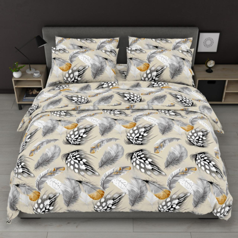 Тканина для постільної білизни Бязь "Gold" Lux GL8206