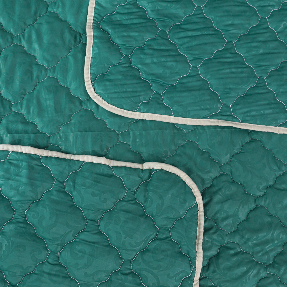 Полуторное летнее одеяло микрофибра/холлофайбер №41143