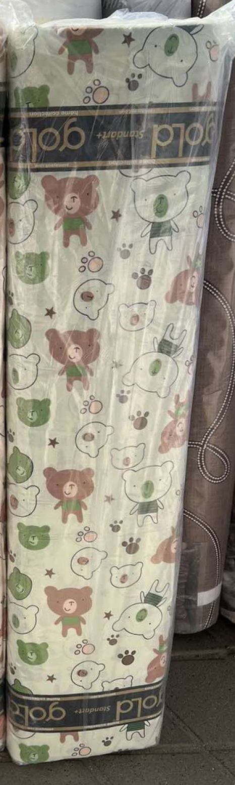 Тканина для постільної білизни Бязь "Gold" Lux дитяча GLB316green