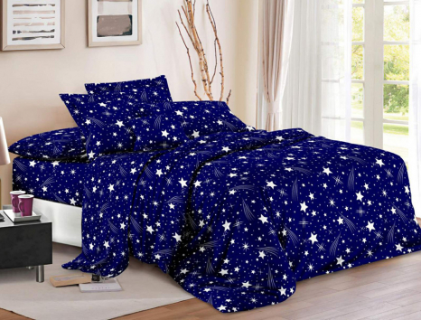 Двоспальний набір постільної білизни 180*220 із полікотону №202017 Черешенька™