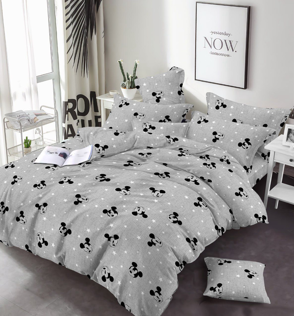 Ткань для постельного белья Бязь "Gold" Lux детская GLB35000grey