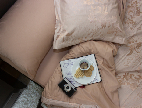 Двоспальний набір постільної білизни 180*220 із Жакарду №021AB KRISPOL™