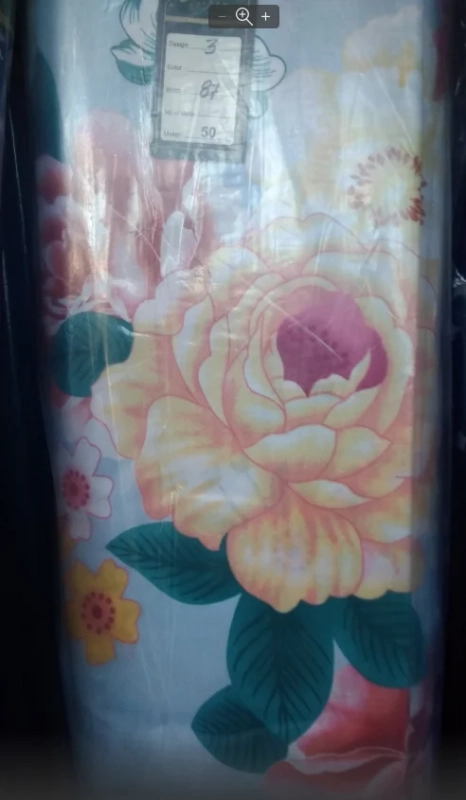 Ткань для постельного белья Бязь "Gold" Lux "Розовые розы" GL4045