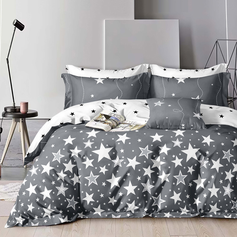 Сімейний набір постільної білизни із Сатину №44320AB Черешенка™