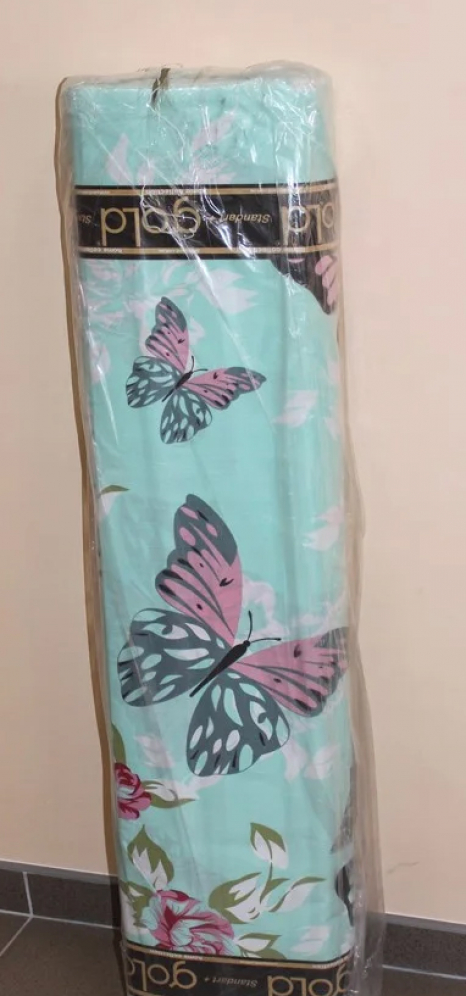 Ткань для постельного белья Бязь "Gold" Lux "Французкий Прованс (салатовый)" GL884.