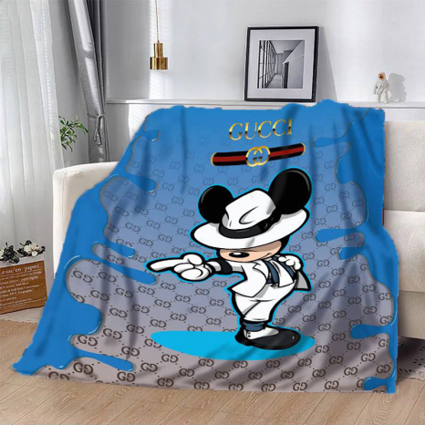 Плед з 3D-принтом 160*200 "Мікі Маус" №20222350