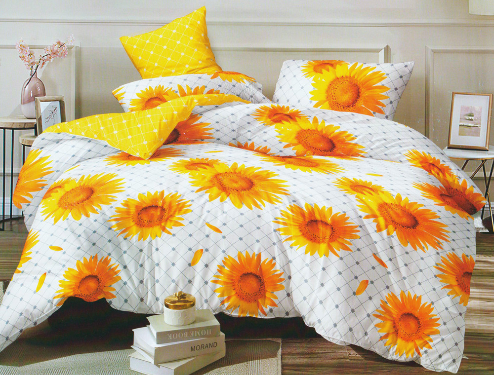 Сімейний набір постільної білизни із Сатину №809AB Черешенка™