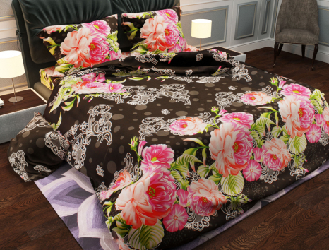 Ткань для постельного белья Бязь "Gold" Lux GL885