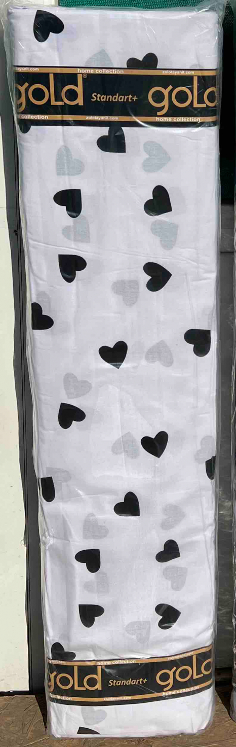 Ткань для постельного белья Бязь "Gold" Lux GL16420white