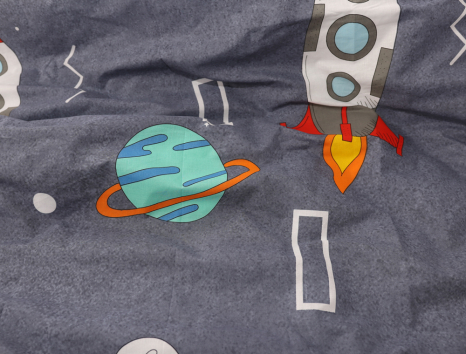 Дитячий комплект з Бязі "Gold" №16416 Черешенка™