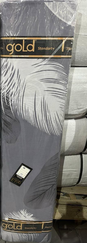 Ткань для постельного белья Бязь "Gold" Lux GL36701grey