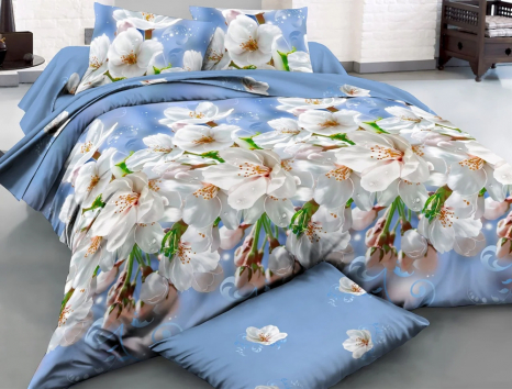 Ткань для постельного белья Ранфорс R1432 (50м)