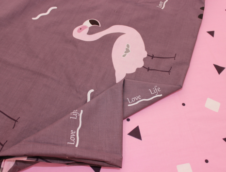 Сімейний набір постільної білизни із Бязі "Gold" №157533AB Черешенка™