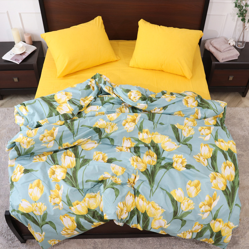 Євро-максі набір постільної білизни 200*220 із Бязі "Gold" №151005AB Черешенка™