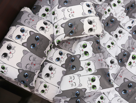 Дитячий комплект з Бязі "Gold" №165602 Черешенка™