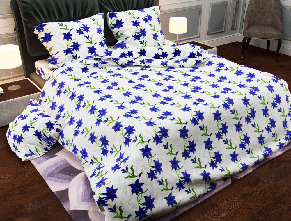 Тканина для постільної білизни Бязь "Gold" Lux GL1049