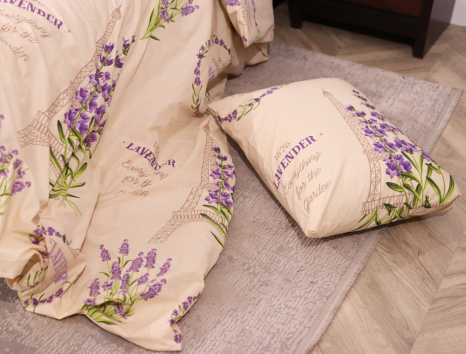 Двоспальний набір постільної білизни 180*220 із Бязі "Gold" №151684 Черешенька™