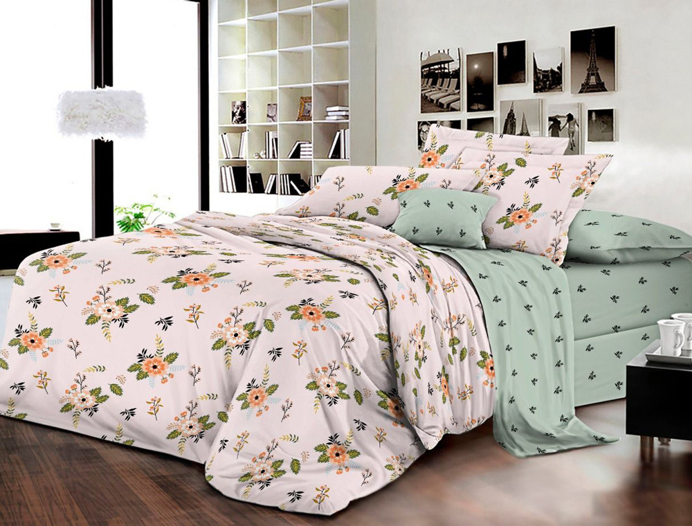 Ткань для постельного белья Бязь "Gold" Lux GL1597 (A+B) - (50м+50м)