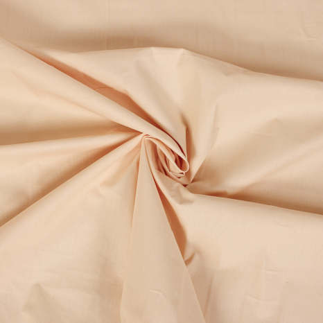 Тканина для постільної білизни Бязь "Gold" Lux однотонна GLcream (50м)
