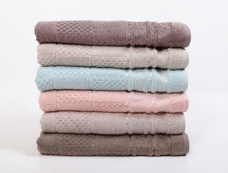 Комплект махрових банних рушників CESTEPE SENFONI (150*90)