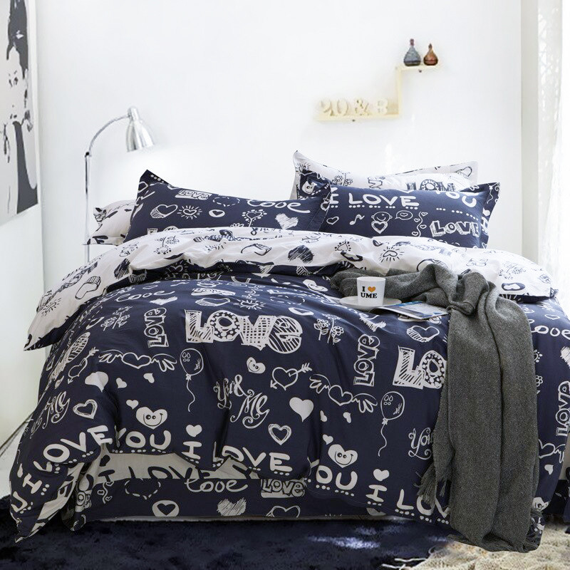 Тканина для постільної білизни Бязь "Gold" Lux GL1704 (A+B) - (50м+50м)