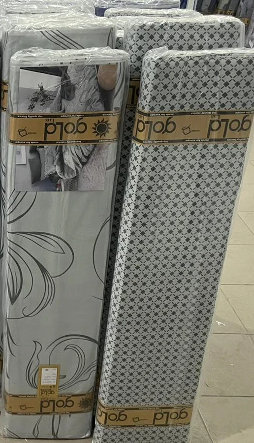 Ткань для постельного белья Бязь "Gold" Lux GL1954grey (A+B) - (50м+50м)