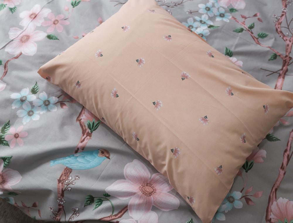 Полуторный набор постельного белья 150*220 из Бязи "Gold" №151901AB Черешенка™