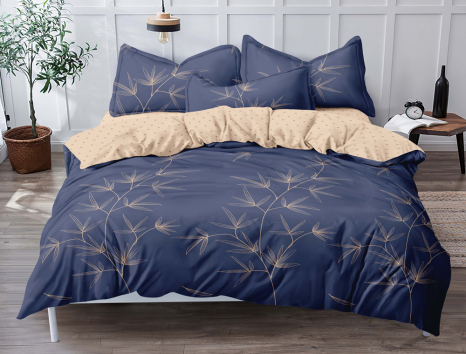 Сімейний набір постільної білизни із Сатину №157AB Черешенка™