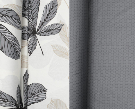 Ткань для постельного белья Сатин S-318 (A+B) - (60м+60м)