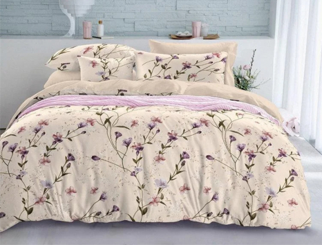 Семейный набор хлопкового постельного белья из Бязи "Gold" №153042 Черешенка™