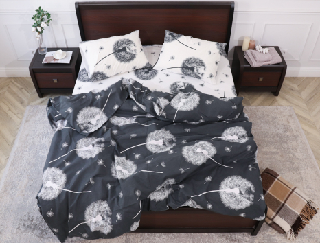 Семейный набор хлопкового постельного белья из Бязи "Gold" №157920AB Черешенка™