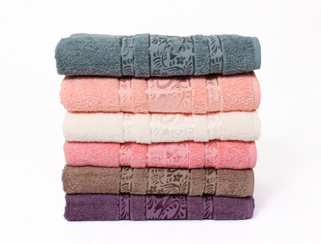 Комплект махрових банних рушників CESTEPE MELISSA (140*70)