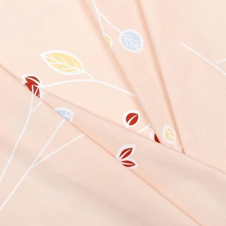 Ткань для постельного белья Бязь "Gold" Lux "Фиолетовая феерия" GL1400 (A+B) - (50м+50м)