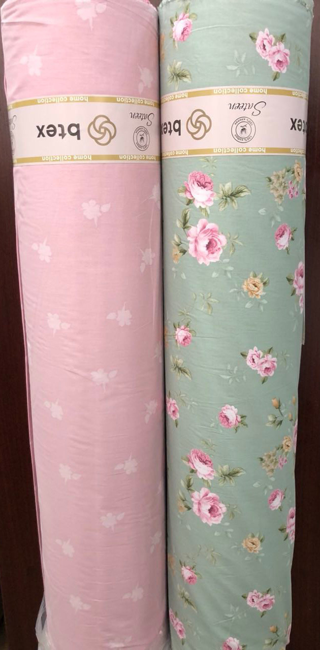 Тканина для постільної білизни Сатин S-365 (A+B) - (60м+60м)