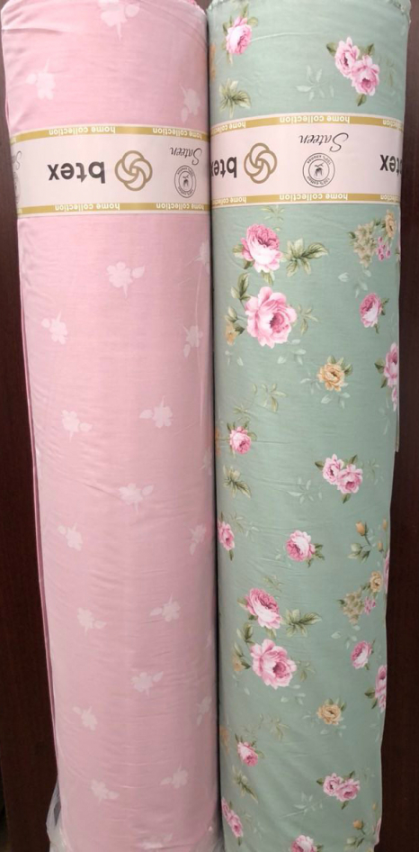 Тканина для постільної білизни Сатин S-365 (A+B) - (60м+60м)