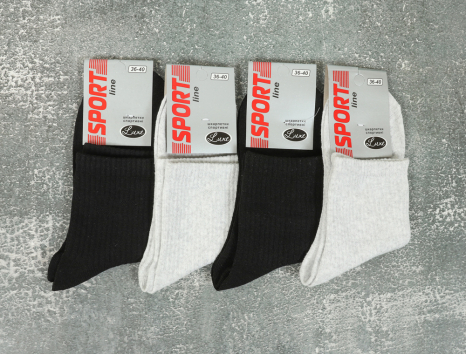 Жіночі шкарпетки Luxe Sport Line (36-40) №SL4008