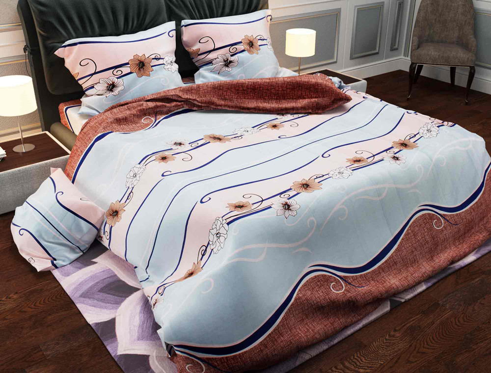 Тканина для постільної білизни Бязь "Gold" Lux GL514