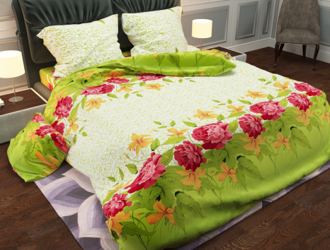 Тканина для постільної білизни Бязь "Gold" Lux GL839