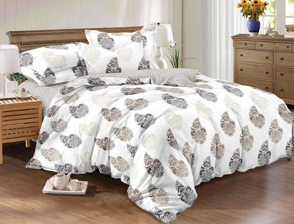 Тканина для постільної білизни Сатин S38-3 (A+B) - (60м+60м)