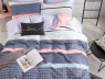 Семейный набор хлопкового постельного белья из Сатина №1910AB Черешенка™