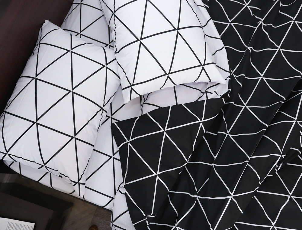 Двоспальний набір постільної білизни 180*220 із Бязі "Gold" №158155AB Черешенка™