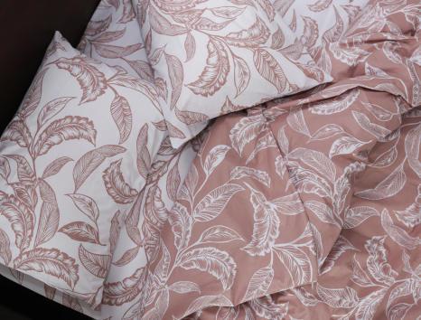 Полуторный набор постельного белья 150*220 из Бязи "Gold" №158053AB Черешенка™